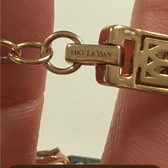 Levian 14k Gold Chain Bracelet. - Picture 5 of 12